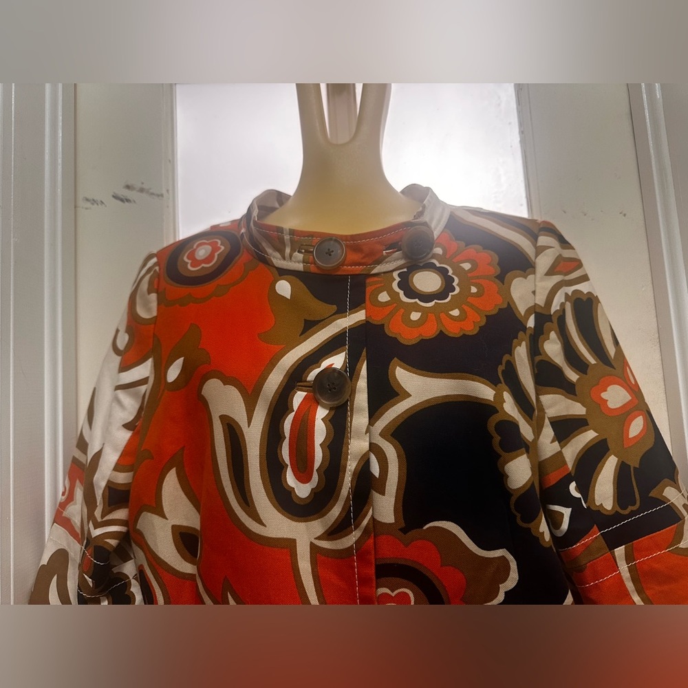 J. Crew Paisley Blazer Jacket 8